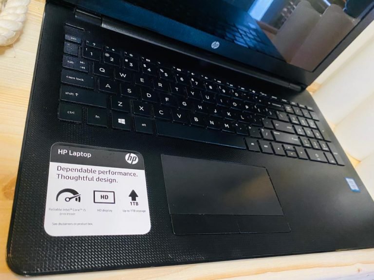HP Pavilion 15 Intel Core i5 7200U, used business laptop, in stock at Aariz Traders Rawalpindi